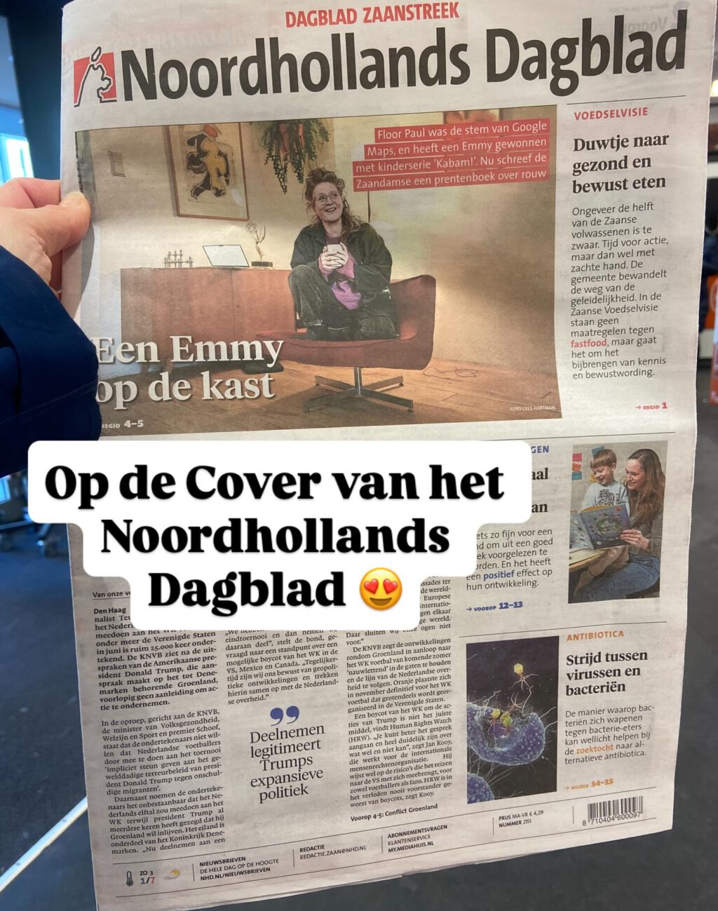 Instagram post from lariekoekzaandam. This post is in position 2.