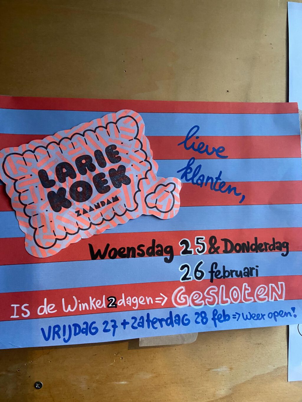 Instagram post from lariekoekzaandam. This post is in position 3.