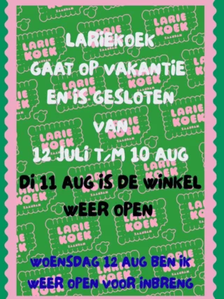 Instagram post from lariekoekzaandam. This post is in position 3.